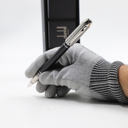 Dunhill luxury Pen Dunhill Sidecar Wave Rollerball Pen, Black