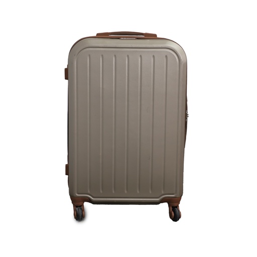 Brown expandable abs hardshell spinner  Luggage