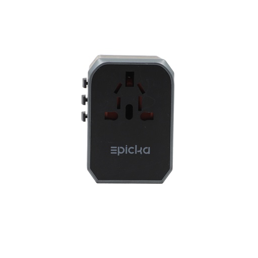 Epicka World travel Adapter with 4 USB type c Ta -105