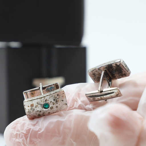Emporio Armani Silver Cufflinks 925