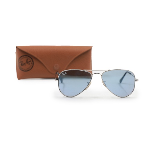 Ray-Ban RB 3044 W3177 Aviator Small Metal Silver Lens With :55, Bridge Width:24