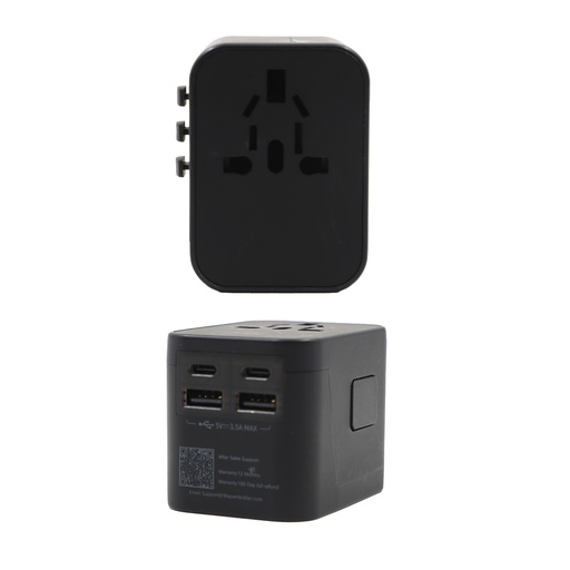 Travel adapter JY -3048- Usb 2 + Type C2