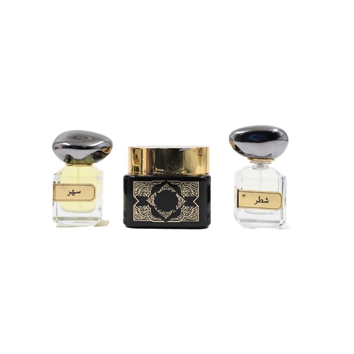 Shatar Sahar 30 ml x 2 Perfume + Bahoor Geft Set