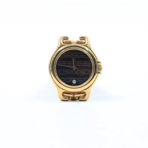 Christian bernard paris x 5396 QA 00397, 18K Gold Electroplated1600 vintage
