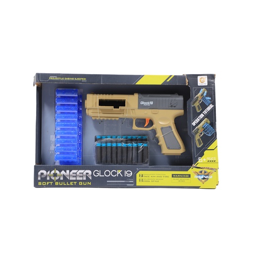 Pioneer Glock 19 Soft bullet Gun