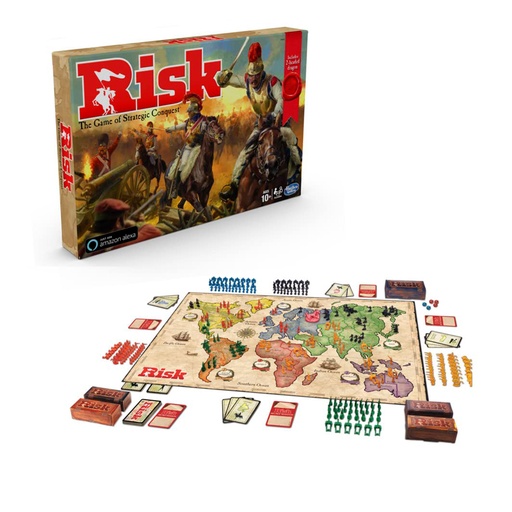 Hasbro Gaming Risk The Game Of Stratefic Conquest