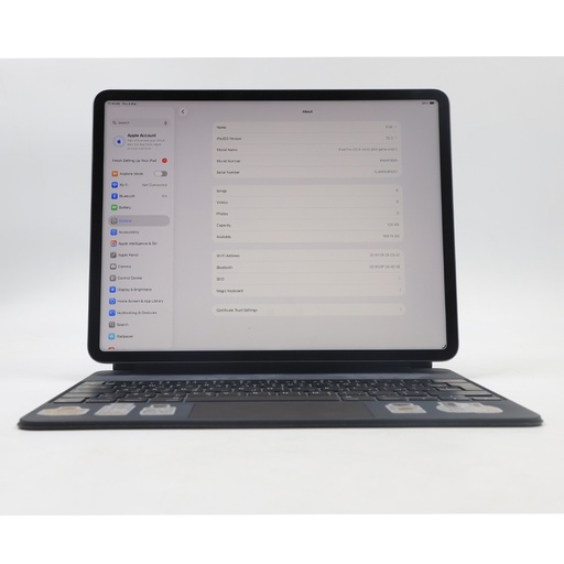 Apple iPad Pro 6th gen 126 gb 12.9 inch + Magic Keyboard (AR+English))