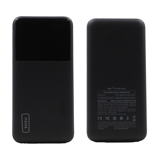 INIU B64 140W 27,000mAh, Fast Charge 1,000+ Devices, 140W Max Output from One Port