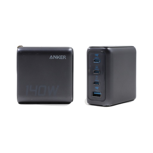 Anker Charger (140W, 4-Port, PD 3.1) with USB-C Cable
