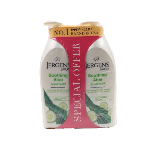 Jergens Soothing Aloe Relief 400mlX2