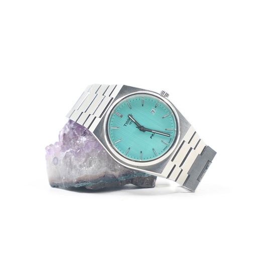 Tissot PRX LMY X2L PVT, Stainless Steel T137410 A green