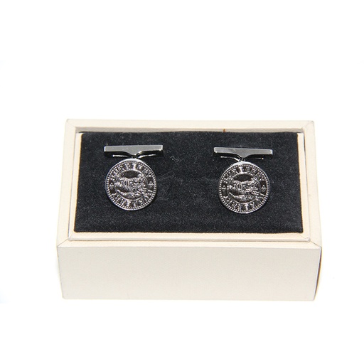 Cufflinks BURBERRY Silver Color
