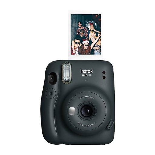 Fujifilm Instax Mini 11  Instant Camera, Color: Charcoal-Gray