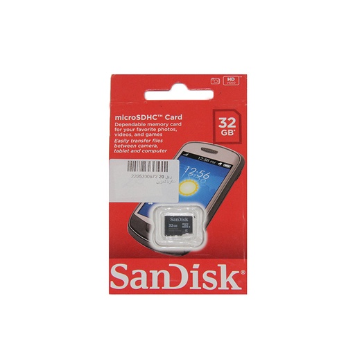 MicroSDHC Card 32GB