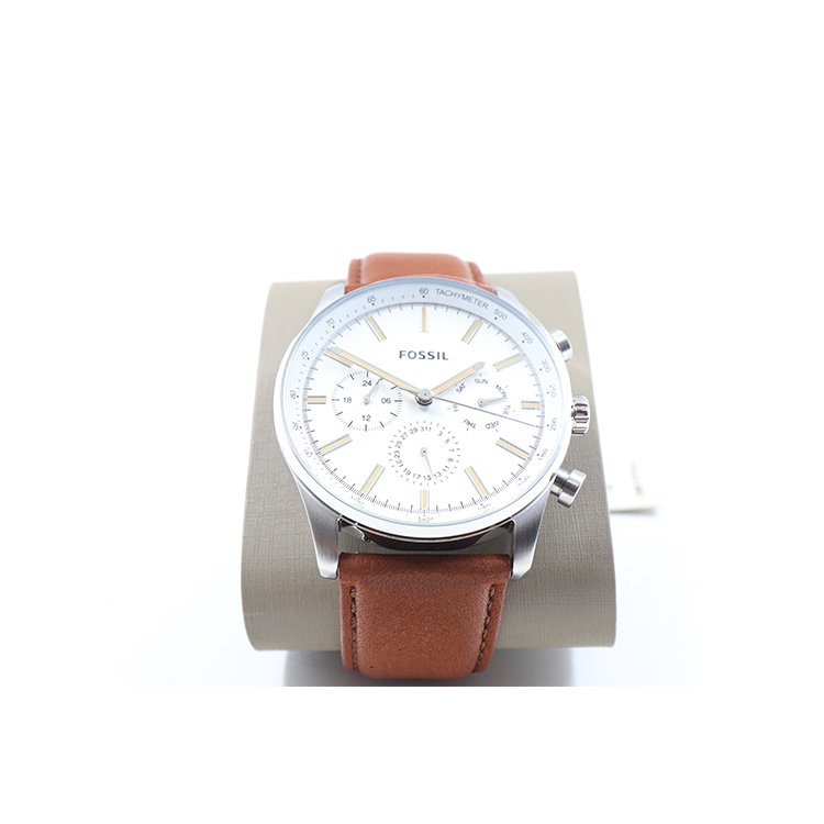 Fossil BQ2748 ALL Stainless Steel, 5 ATM | Oksouq