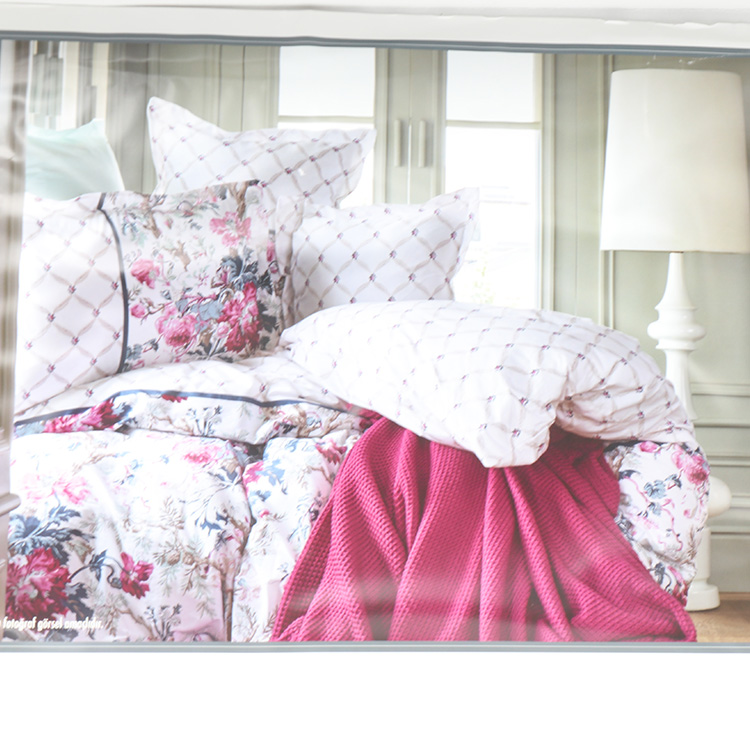 Karaca Home Almo Fuchsia Single Knitted Blanket Set Oksouq