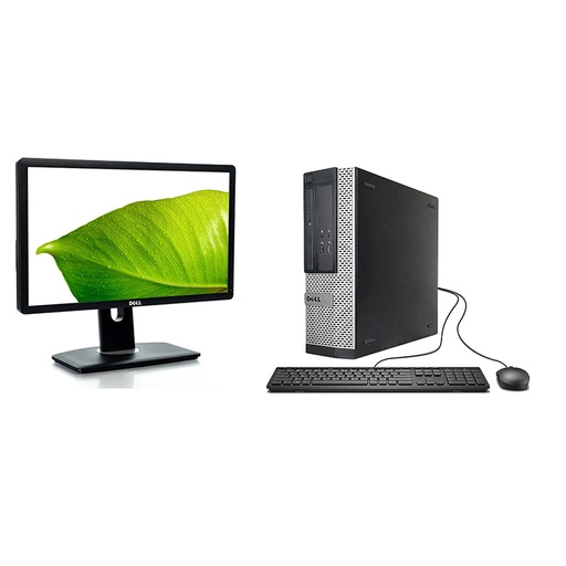 Dell Optiplex 3020 Small Factor I5 4th gen 3.2 ghz,+ 8 gb Ram + 500 GB HDD + P 2012 HT  Monitor