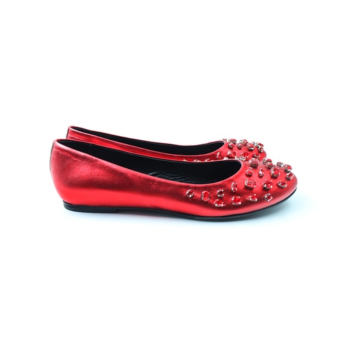 Vero Cuoio Made In Italy 38- Laminato Rosso