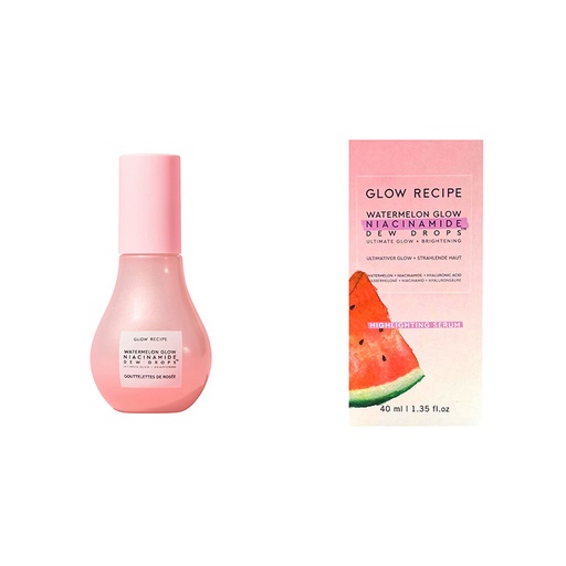 Glow Recipe Watermelon Glow Niacinamide Dew Drops Ultimate Glow + Brightening 40 ml 1.35 fl.oz