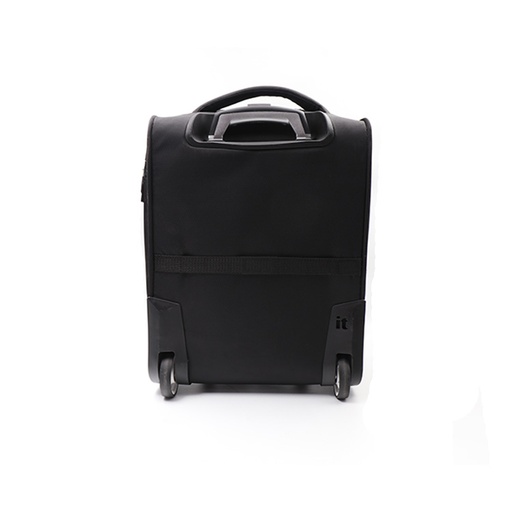 IT Luggage Intrepid 17 '' SoftSide 2 Wheel Underseater, Black