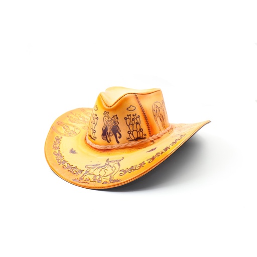 Trilogia Inca Coboy Hat Yellow