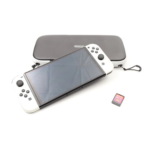 Nintendo Switch Oled + Cover Case  + Pokemon Violet Game