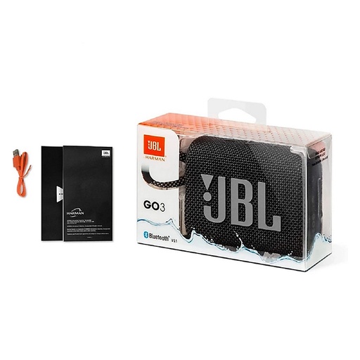 JBL Harman GO3 Bluetooth V 5.1 -  Hour Play Time + IP67 Waterproof And DustProof