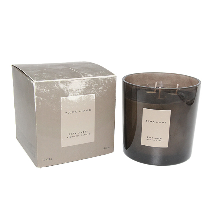Zara Home, Dark Amber Aromatic Candle OkSouq