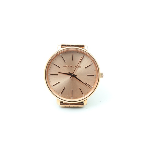 Michael Kors MK-3897, All Stainless Steel , Water Resistant 5 ATM ** Battery Drained **