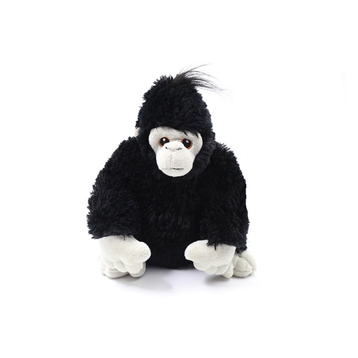 Eco Pals Fluffy Plush Cuddle Black Gorilla