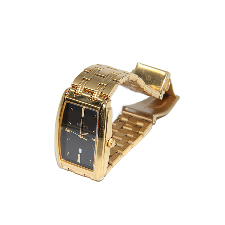 Titan 1163YAB, Stainless Steel Back + 30 Meter Water Resistant OkSouQ