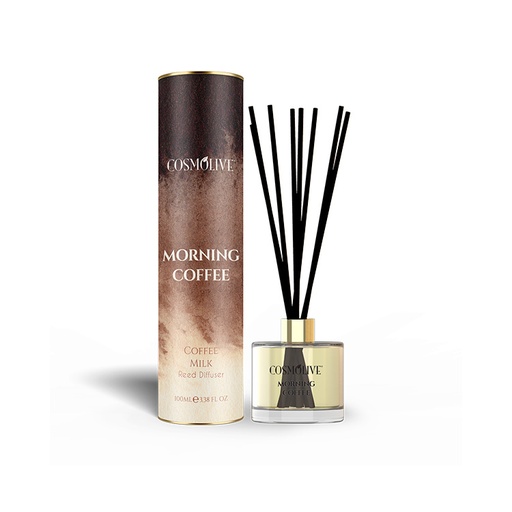 Morning Coffee Coffee Milk Reed Diffuser 100 ML 3.38 FL OZ