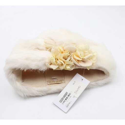 Quis Quis Cappello Zarina Flower Hat Model QQG0148 , Size: 54 For