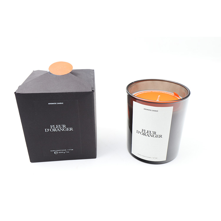 Zara Emotion Aromatic Candle Fleur D'Oranger / N06 200G Oksouq