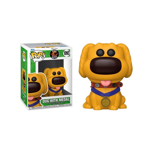 Pop Dug With Medal 1093
