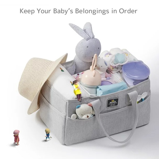 SUNVENO Baby Diaper Caddy Organizer, Large Baby Organizers and Storage for Nursery -