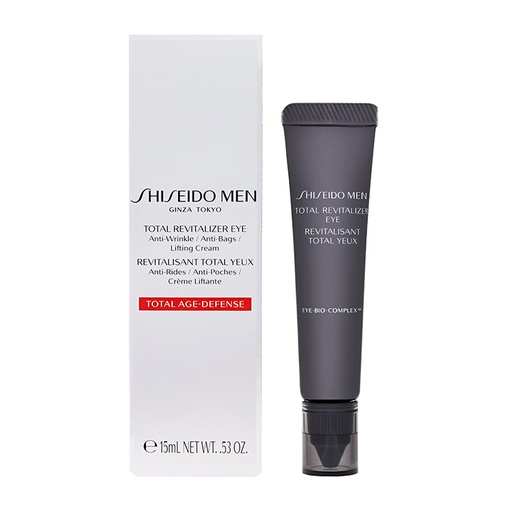 Shiseido Men, Ginza Tokyo, Total Age-Defense, Total Reitalizer Eye 15 ml