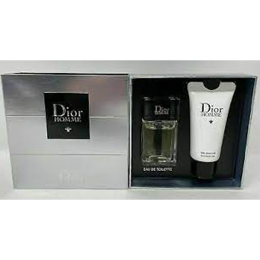Dior Homme Mens Miniature  Splash Eau De Toilette + Miniature Shower Gel