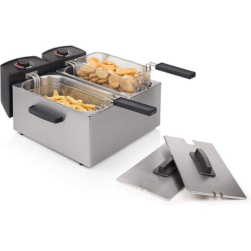 Princess Double Ryer - Double Black Stainless Steel Stand Alone  Rotary