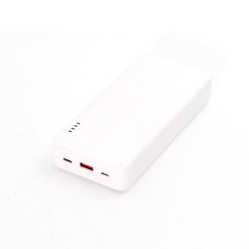 20W PPAP20K White Power Bank , Rated Capacity 12000mAH 5V-3A,