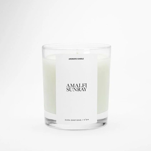 Zara Aromatic Candle Amalfi Sunray  200g , Zara Emotion / N04