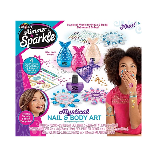 Cra-Z-Art Shimmer & Sparkle Mystical Nail and Body Art