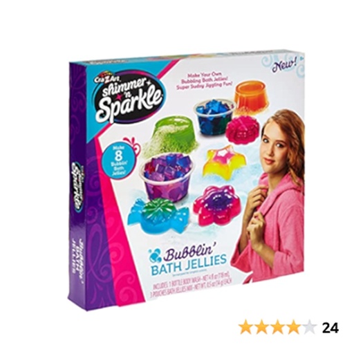 Shimmer and Sparkle Make Your Own Bubblin Bath Geleez