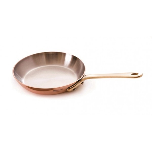 Mauviel M'heritage 150 S Copper Frying Pan with Cast Stainless Steel Handle 11.8 inches