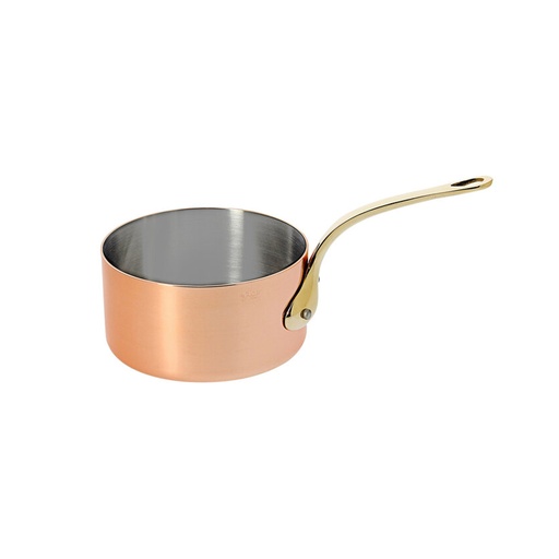 Mauviel M'Heritage Mini Copper Small Saucepan with Lid - 0.4qt