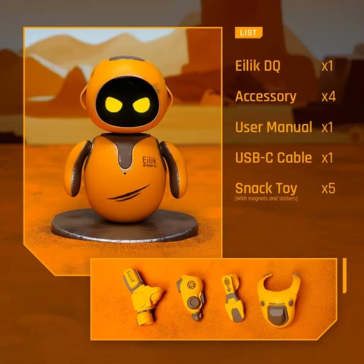 Eilik A Little Companion Bot With Personality & Character