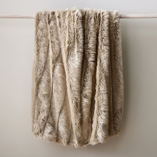 Channeled natural Faux Full PW818007 119 x 152.4 cm