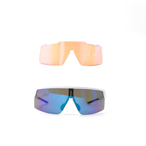 Salice Sunglassess White Bike dual Lens