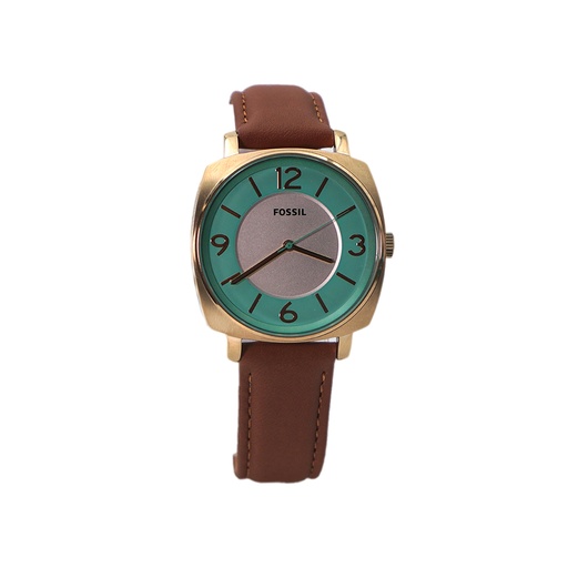 Fossil BQ3260 All Stainless Steel, Genuine Leathe