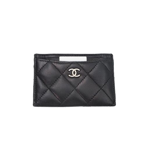 Chanel Cardholder Black Lambskin